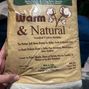 Warm & Natural Cotton Batting baby size